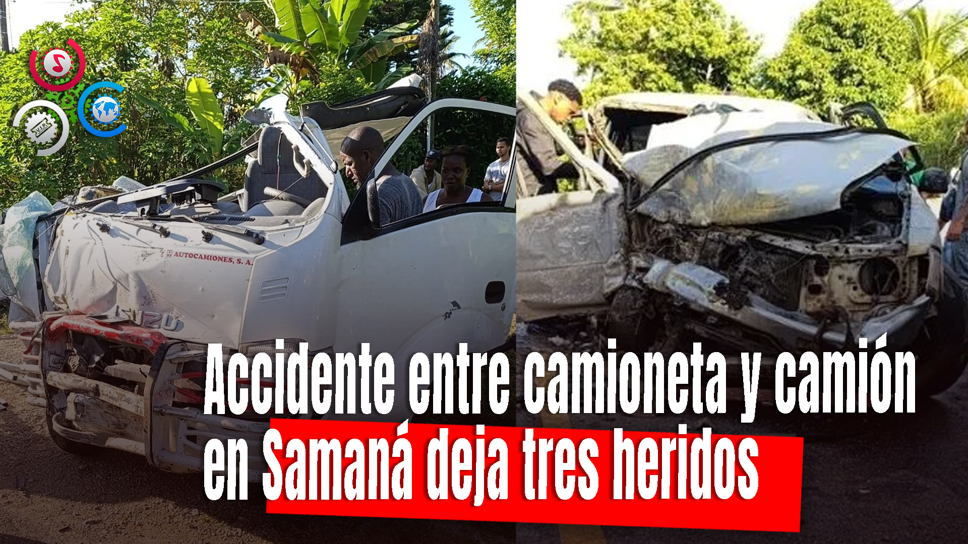 Accidente En Los Cocos De Samaná Deja Dos Adultos Y Un Menor Heridos