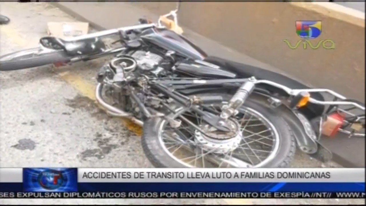 Varios Accidentes Se Produjeron Este Fin De Semana Hasta Hoy En La Zona Del Cibao
