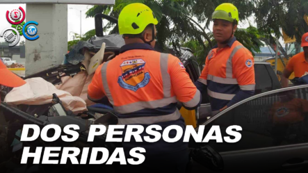 Accidente En Autopista Duarte Deja Dos Personas Lesionadas