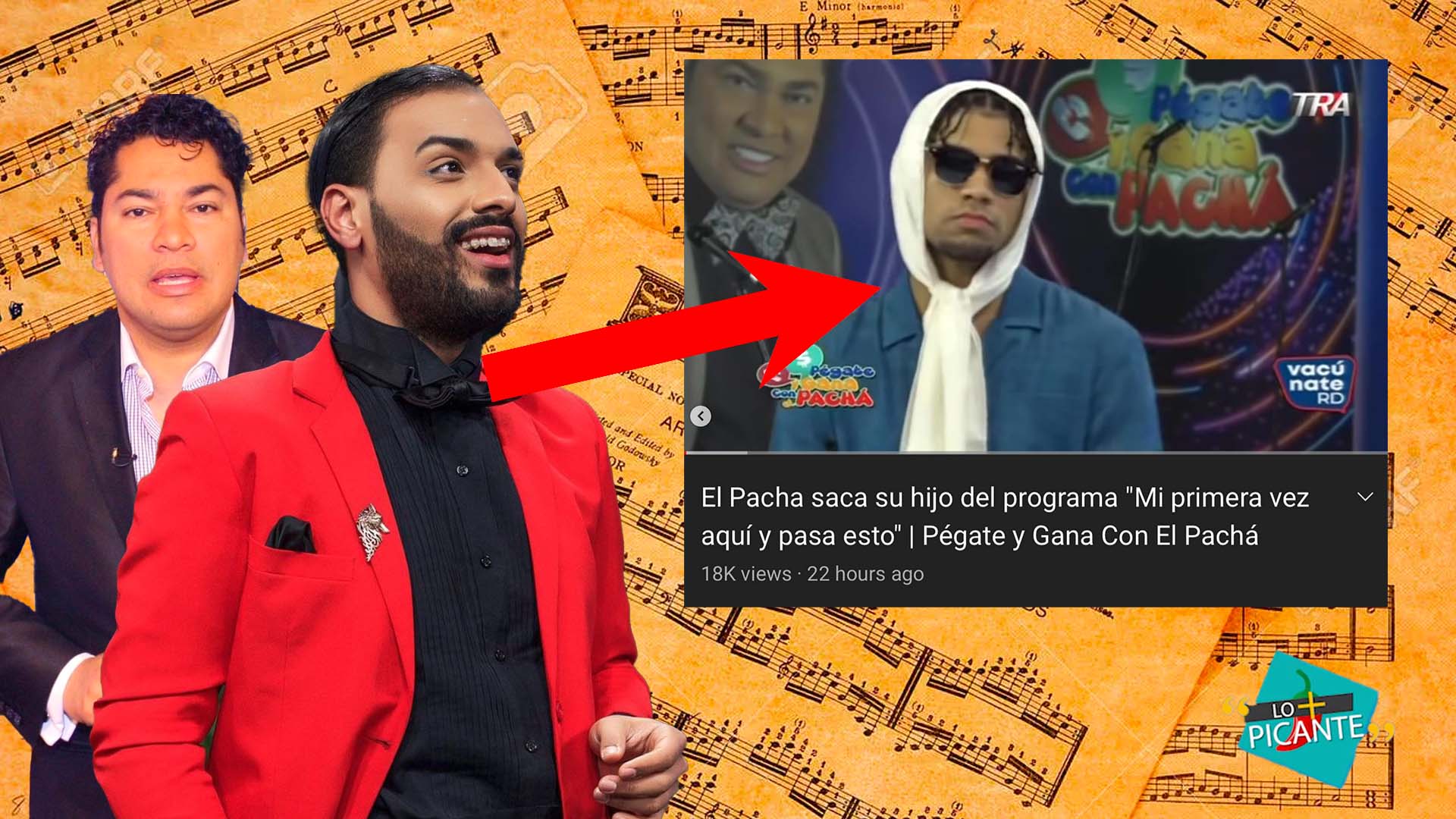 El Show Que El Hijo Del Pachá Le Hizo A Su Padre En Su Propio Programa | Lo Más Picante