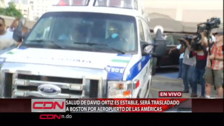Inicia El Traslado De David Ortiz Al Aeropuerto Internacional De Las Américas