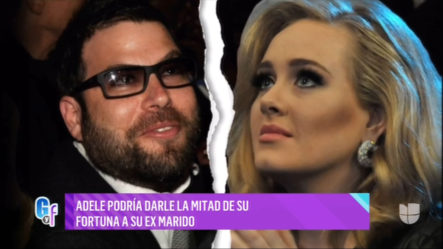 Adele Podría Darle La Mitad De Su Fortuna A Su Ex Marido