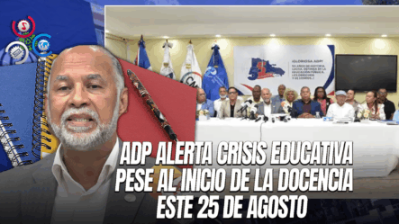 ADP Llama A Docentes A Integrarse Al Año Escolar, Pero Advierte Grave Crisis En El Sistema Educativo