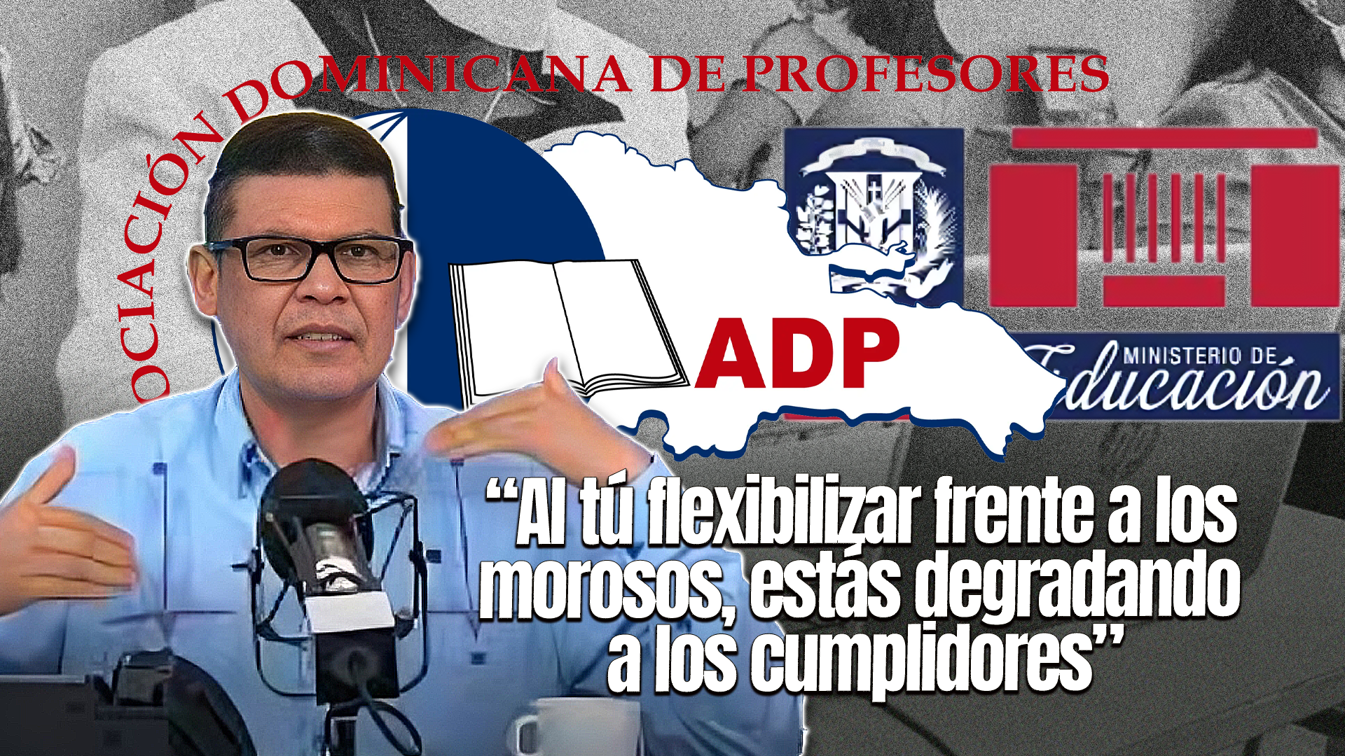 Ricardo Nieves Critica Flexibilización Del MINERD A La ADP En Evaluación Docente