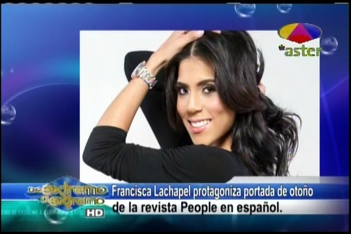 Francisca Lachapell Protagoniza La Portada De Otoño De La Revista People En Español