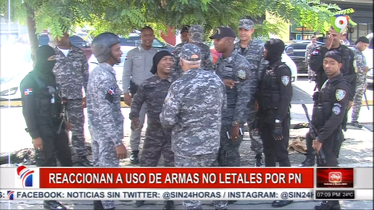 Diferentes Opiniones Encontradas Tras Anuncio Del Director De La PN En Dotar A Agentes De La Institución De Armas No Letales