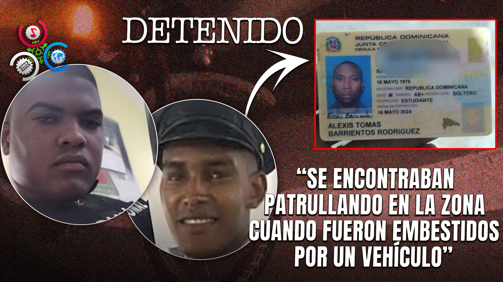 Dos Agentes De La Policía Nacional Mueren Tras Ser Atropellados En Haina