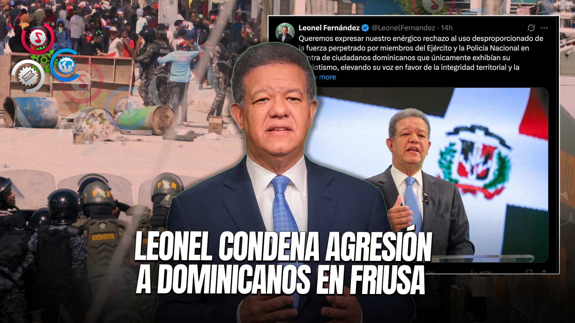 Leonel Fernández Critica Uso De La Fuerza Contra Marcha Friusa: “Fue Una Acción Inaceptable”
