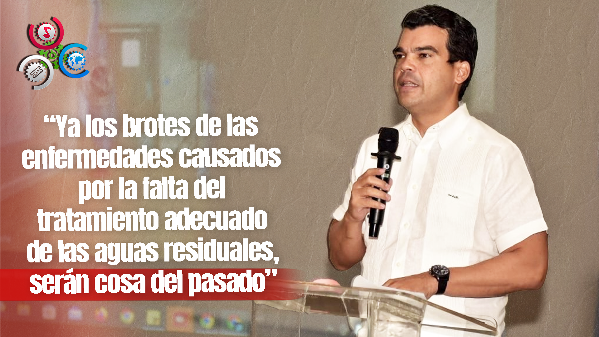 Wellington Arnaud Socializa Solución A Problema De Drenaje Sanitario En La Romana