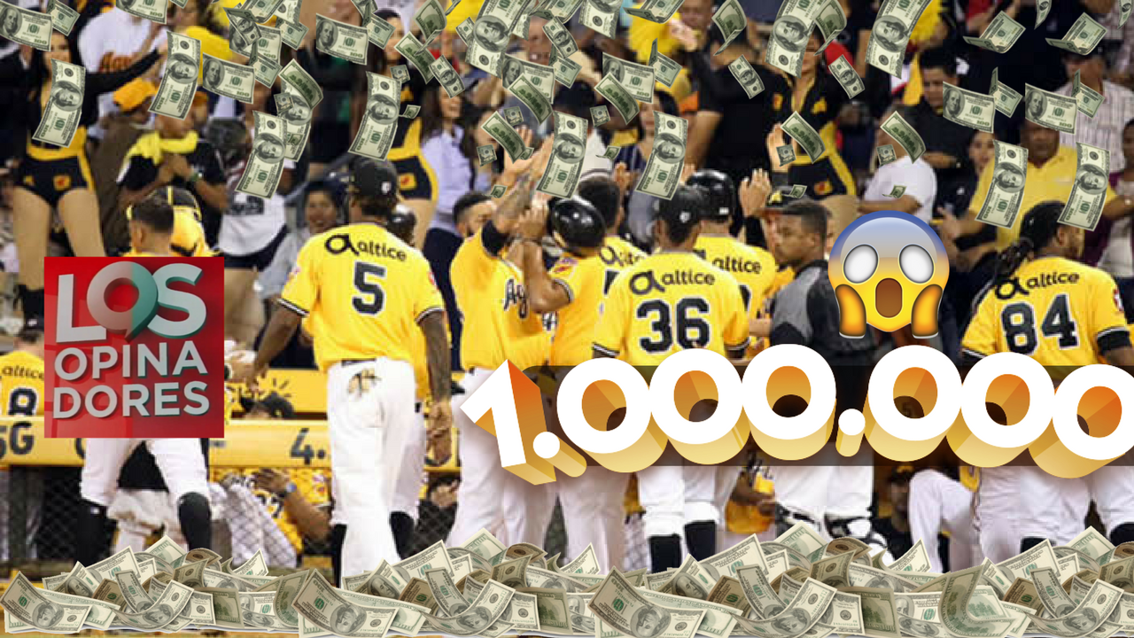 Supuestamente Las Aguilas Cibaeñas Le Están Dando 1 Millón De Pesos Al Equipo Por Cada Juego Ganado