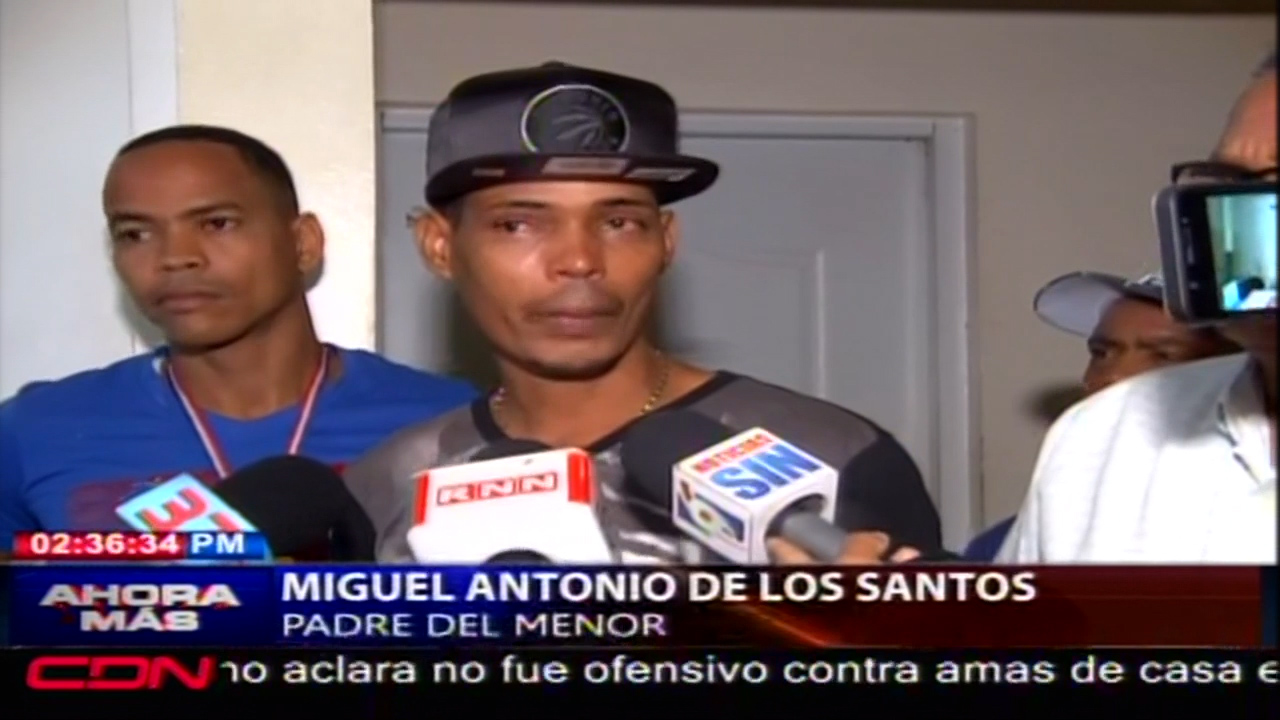 Hablan Los Padres De Menor Asesinado En El Ensanche Isabelita