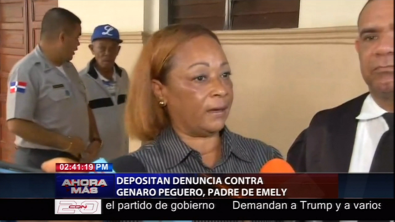Testigo Del Caso Emely Peguero Demanda A Genaro Peguero