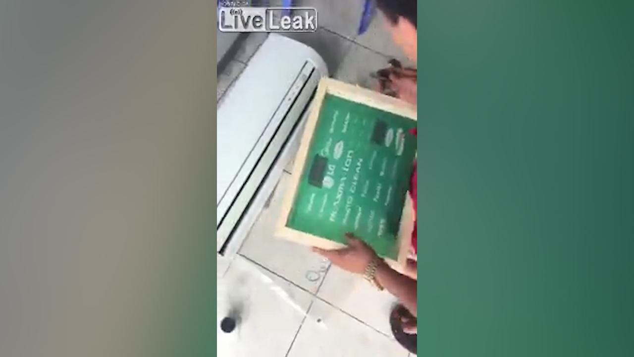 ¡INCREÍBLE! Mira Esta Falsa Producción De Aire Acondicionado