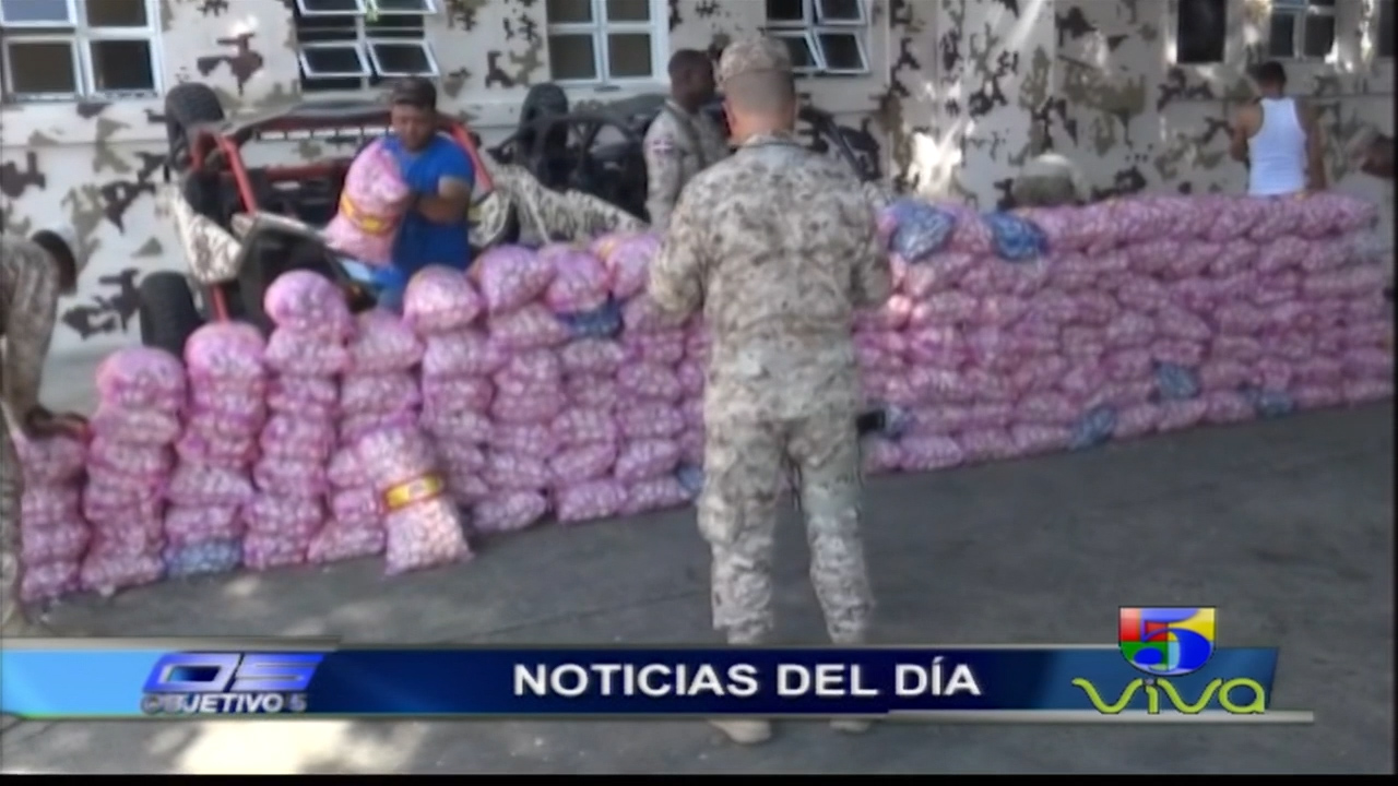 Fueron Apresados Dos Hombres Que Transportaban Unos 200 Sacos De Ajo En Una Yola