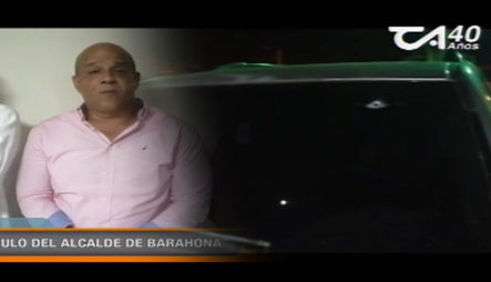 Tirotean Vehículo Del Alcalde De Barahona
