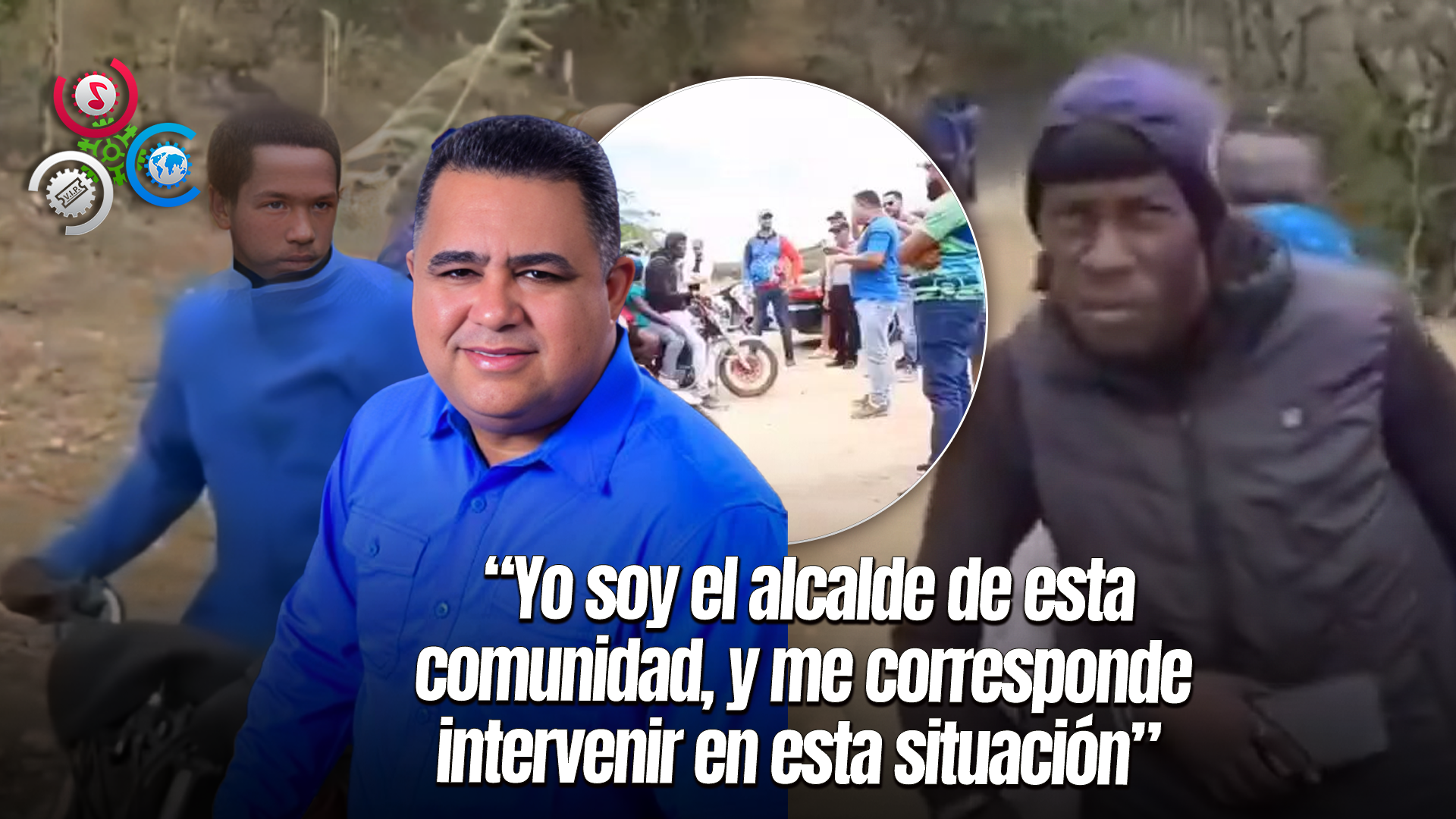 Alcalde De La Caya-Valverde, Enfrenta Y Advierte A Haitianos: “No Usen El Distrito Para Actos Ilegales”