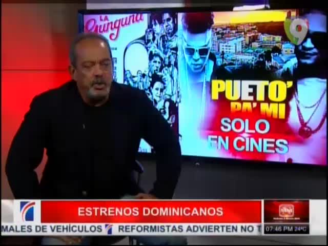 Alfonso Rodríguez Defiende El Cine Dominicano