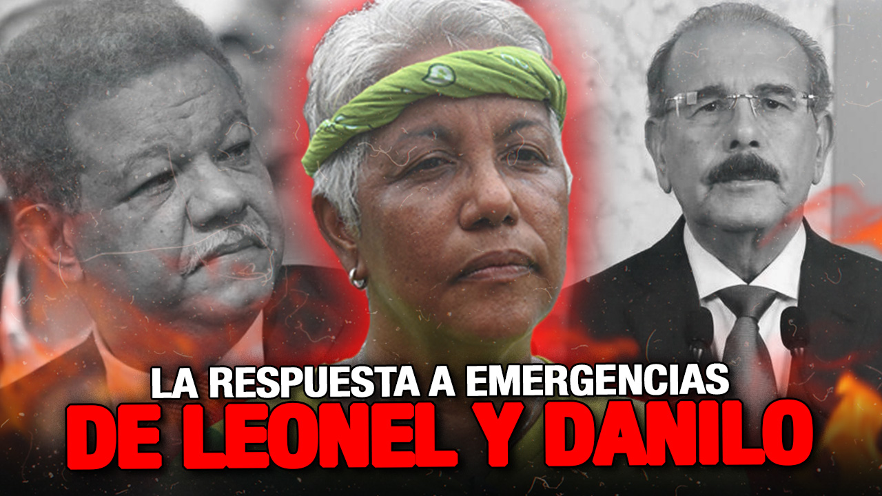 Altagracia Revela La Verdadera Razón De Porqué Los Gobiernos Del PLD Tardaban Para Responder A Emergencias