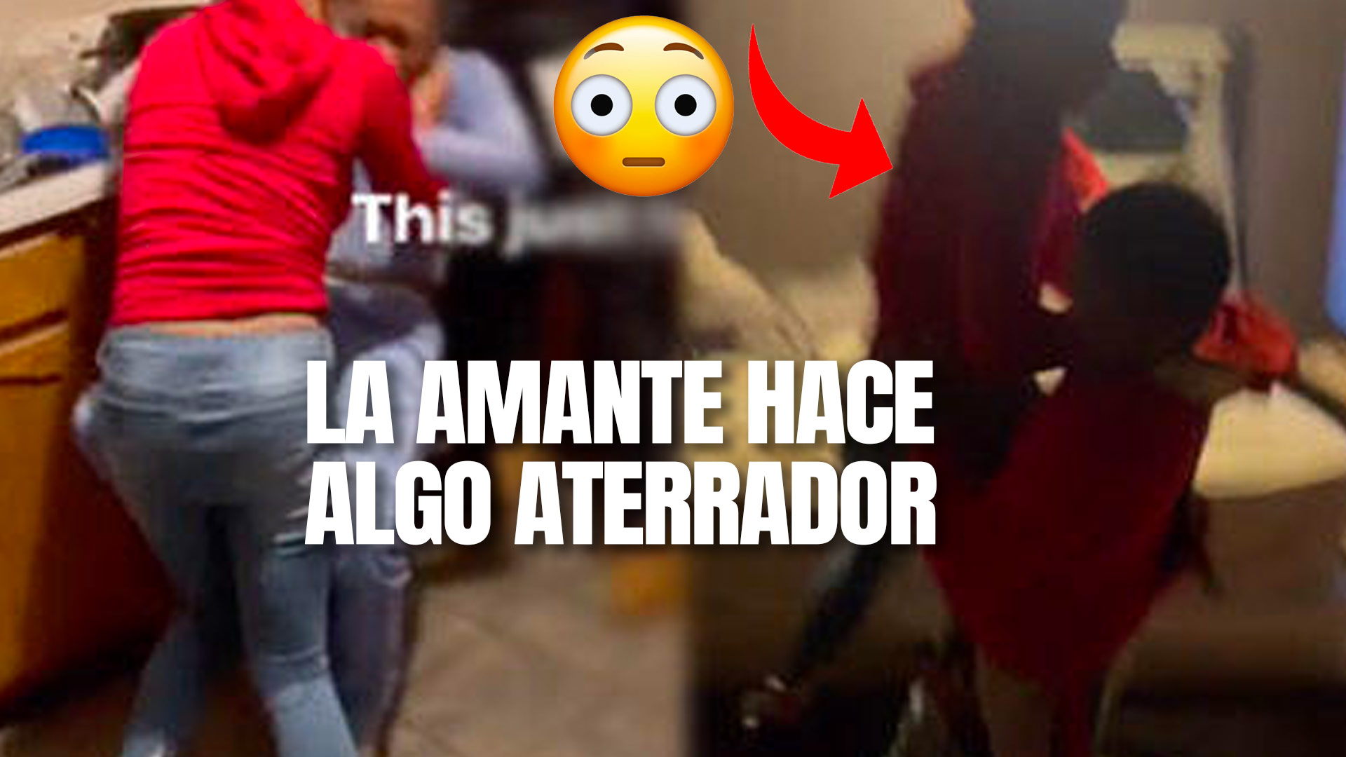 La Aterradora Reacción De Esta Mujer Cuando La Esposa De Su Amante Los Descubre
