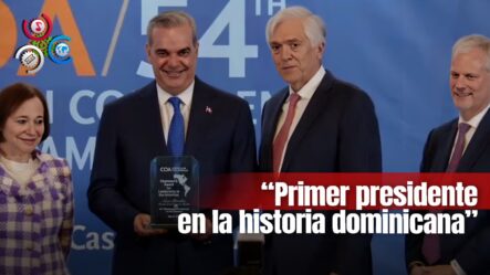 Luis Abinader Recibe Premio Chairman’s Award Por Su Liderazgo En Las Américas