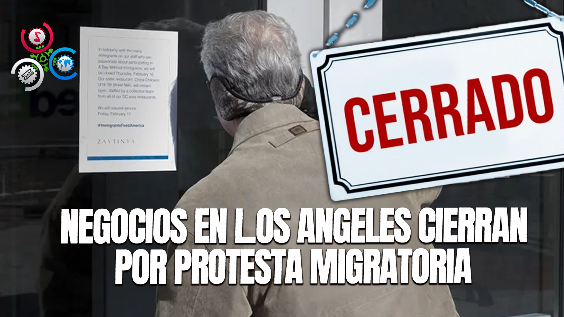 Negocios Cierran Sus Puertas En El Corazón De Los Ángeles En Protesta Contra Las Medidas Migratorias
