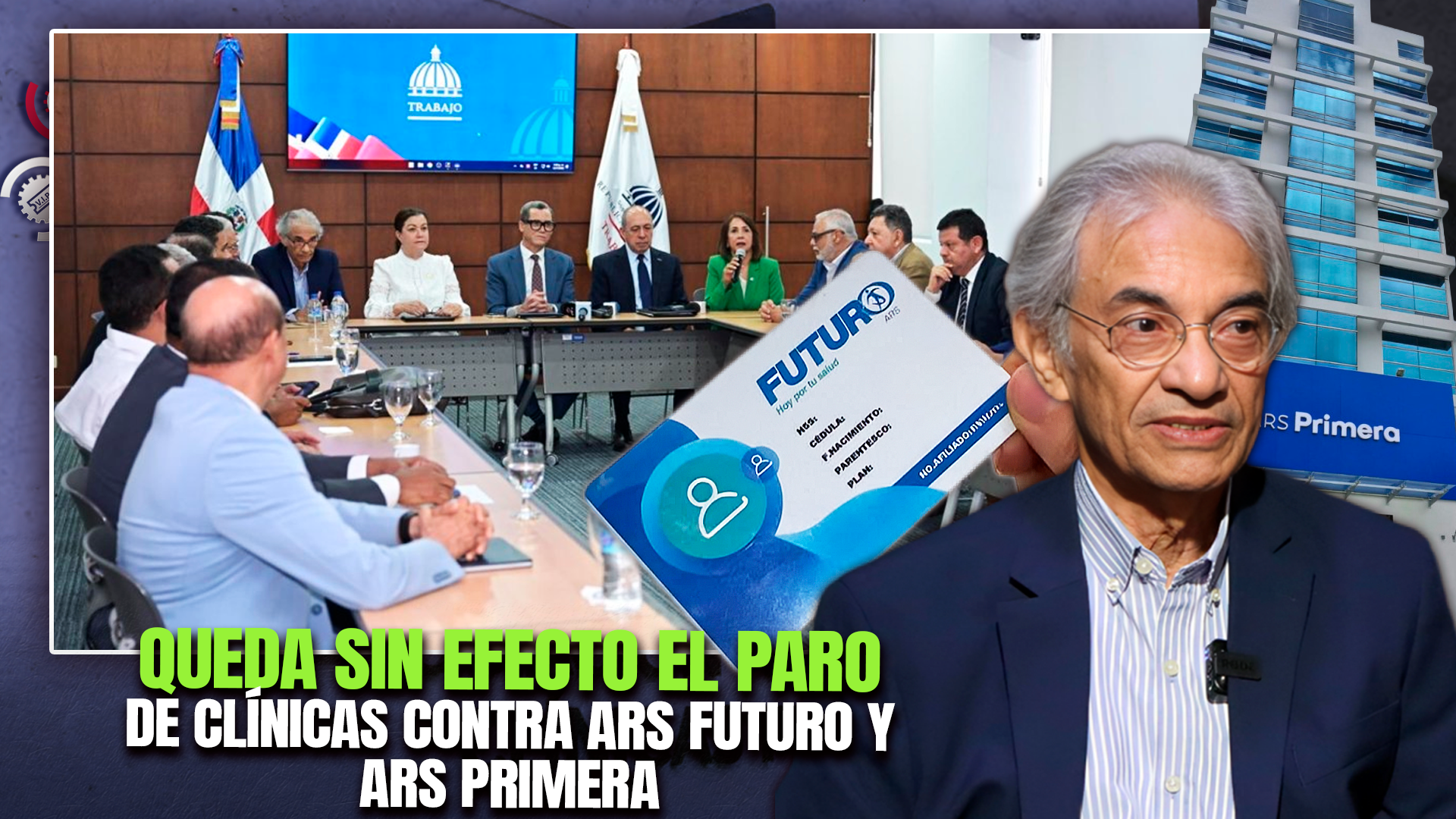 Andeclip Suspende Paro Contra ARS Futuro Y ARS Primera Tras Orden Del TSA Y Apertura De Diálogo