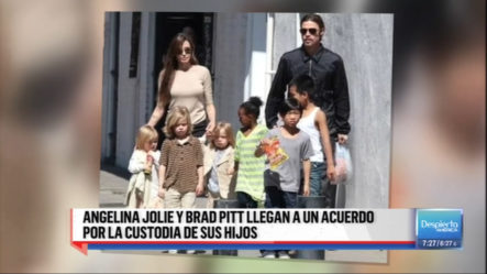 Angelina Jolie Y Brad Pitt Llegan A Un Acuerdo Por La Custodia De Sus Hijos