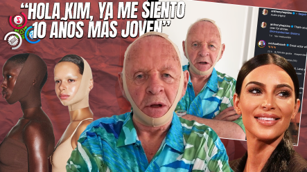 Actor Anthony Hopkins Se Pone La Faja Skims De Kim Kardashian: “¡Me Siento Colágeno!”