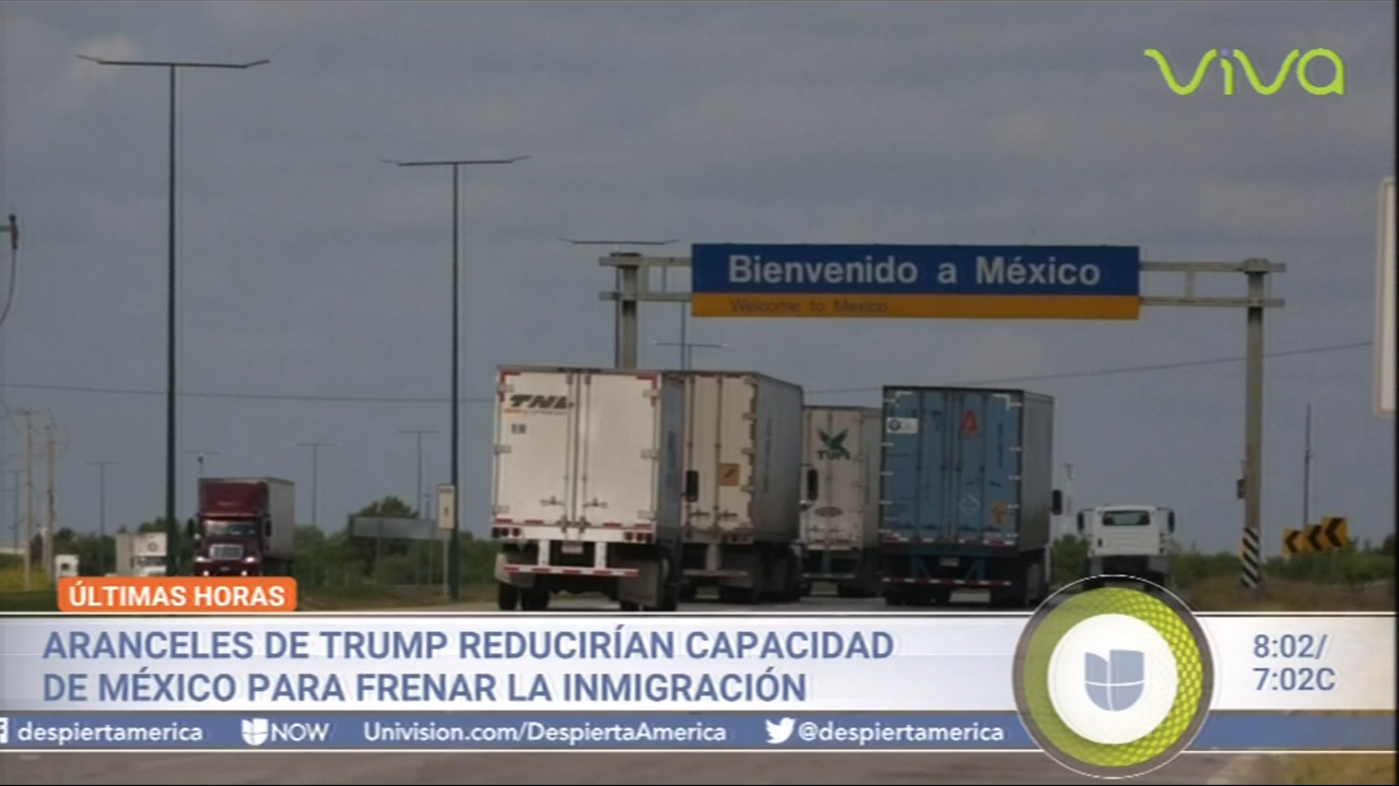 Aranceles De Trump Podrían Reducir La Capacidad De México Para Frenar La Inmigración