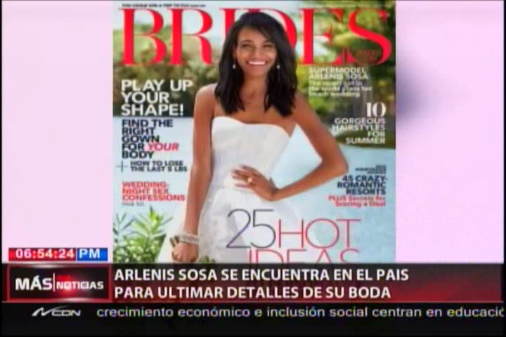 Supermodelo Dominicana Arlenis Sosa Se Encuentra En El País Amarrando últimos Detalles De Su Boda #Video