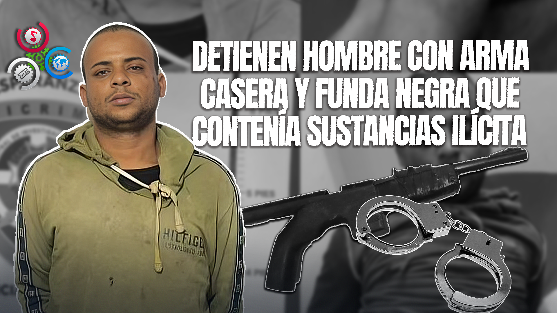 Detienen A Hombre Con Arma Casera Y Sustancias Ilícitas En Esperanza