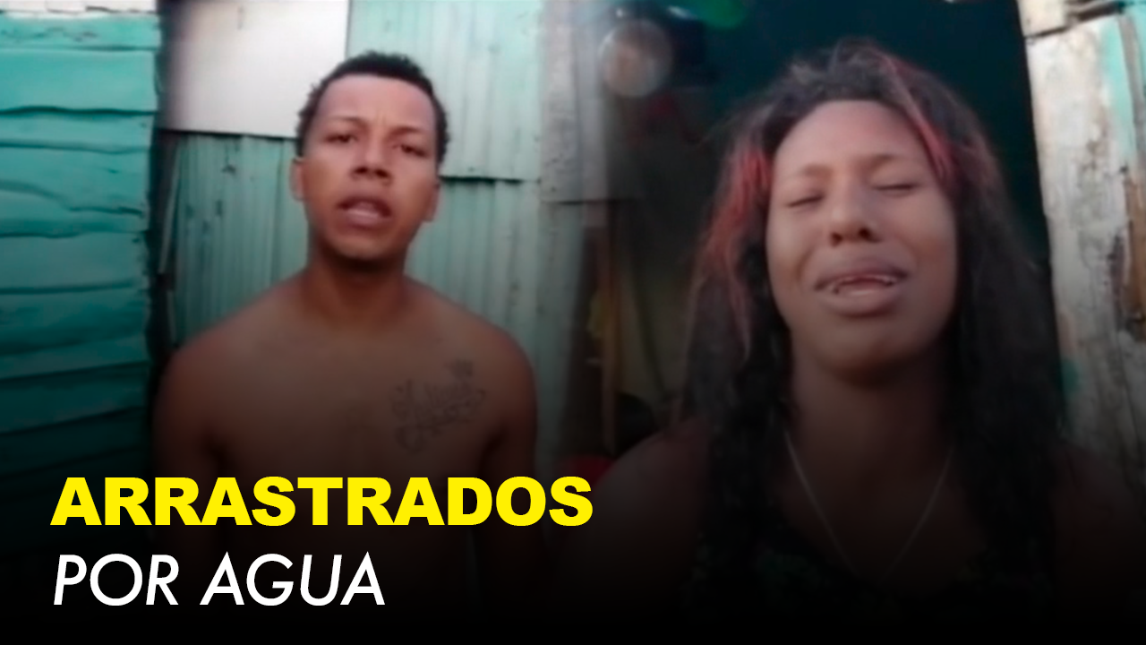 Fueron Arrastrados Por El Agua Una Pareja Junto A Su Bebé