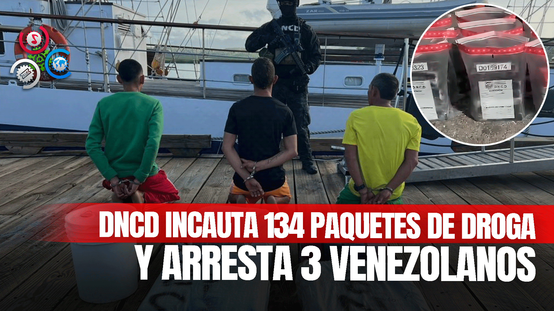 Interceptan Lancha Con Cocaína Y Detienen A Tres Venezolanos En Peravia