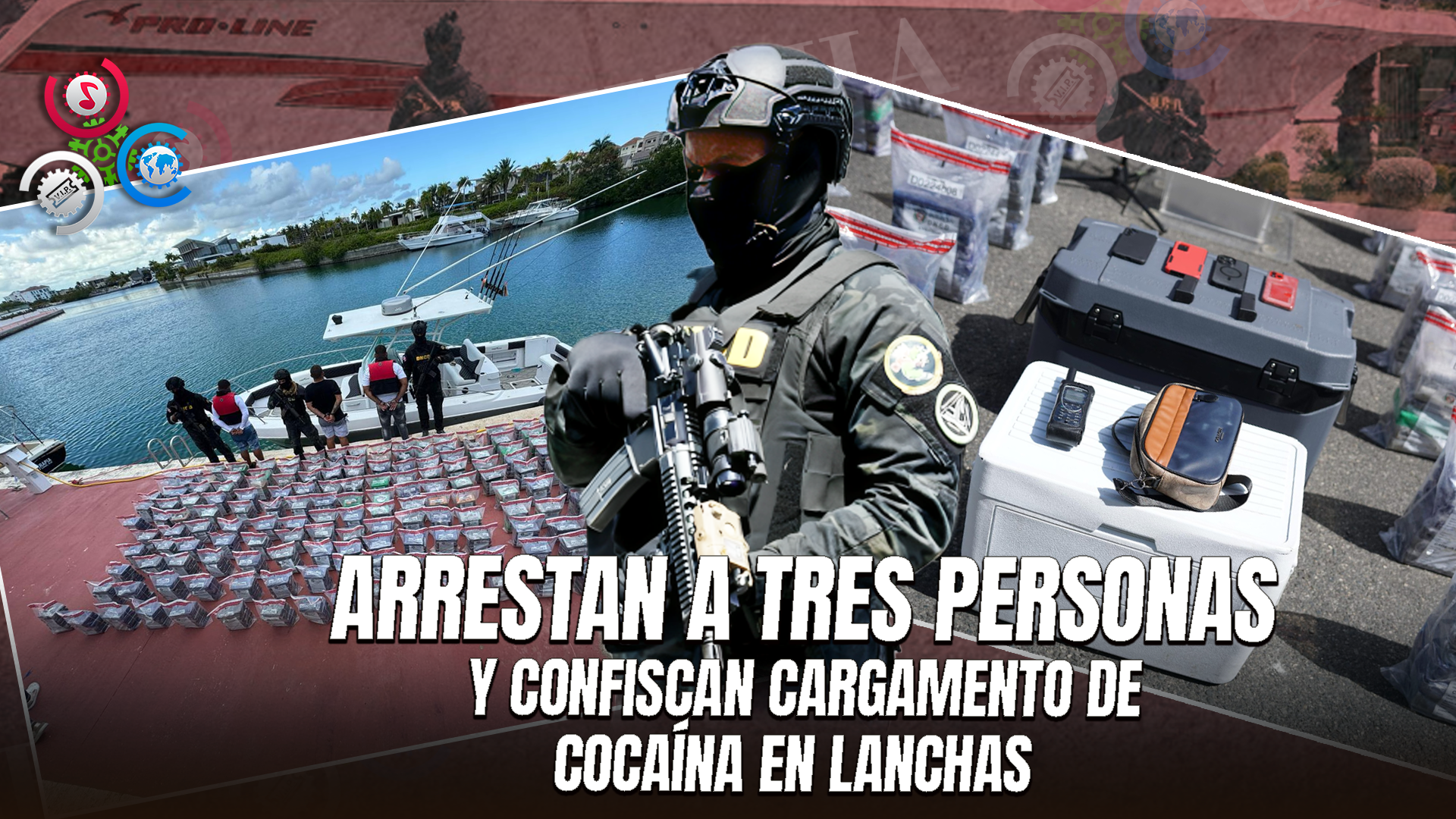 DNCD Confisca Casi 1,000 Paquetes De Cocaína En Complejo Turístico De Cap Cana