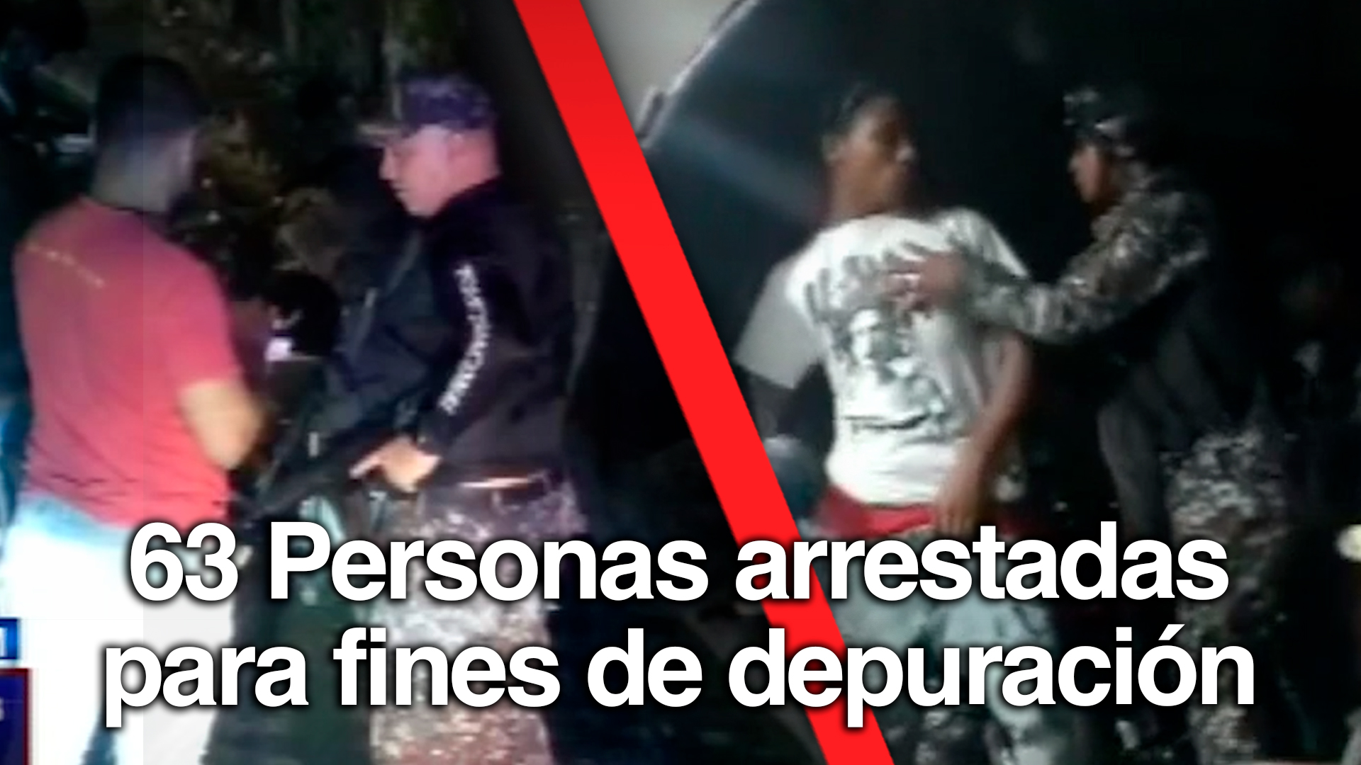 PN Desmantela 4 Puntos De Drogas Y Arrestan A 63 Personas En Santo Domingo Norte