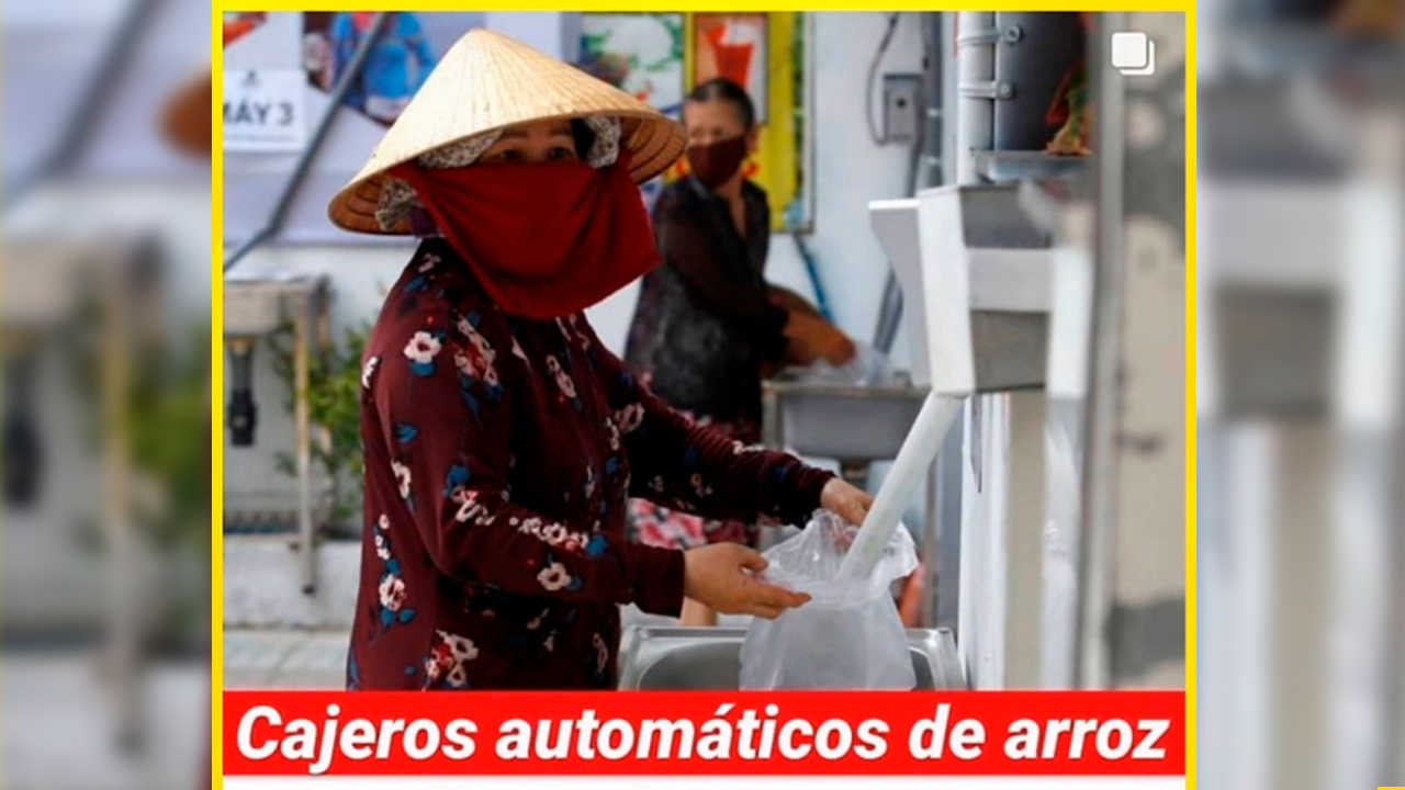 Cajeros Automáticos De Arroz Para Personas Sin Trabajo