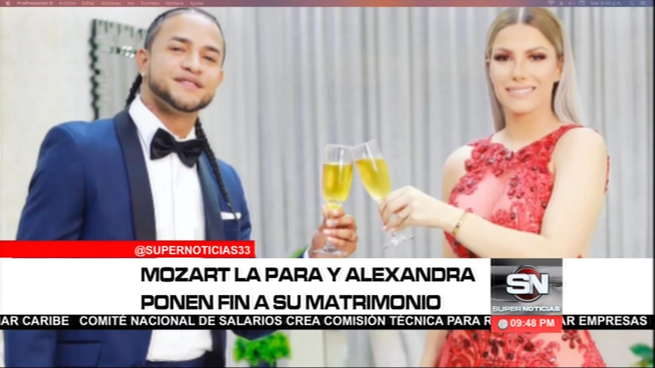 Resumen Del Arte Y El Espectáculo: Mozart La Para Y Alexandra Ponen Fin A Su Matrimonio