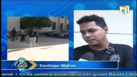 Santiago Matias Acude A Cita De Conciliación Pero Hansel  Rodríguez No Se Presenta