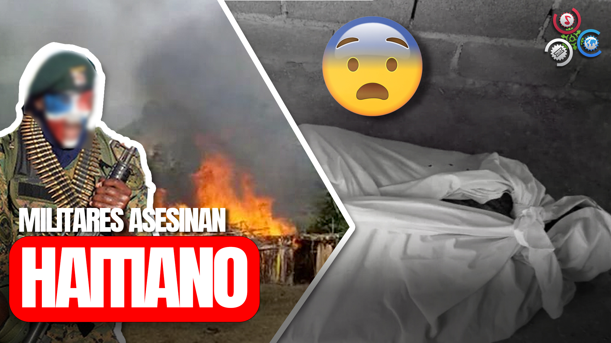 ¡Militares Asesinan Haitiano E Incendian 8 Viviendas!