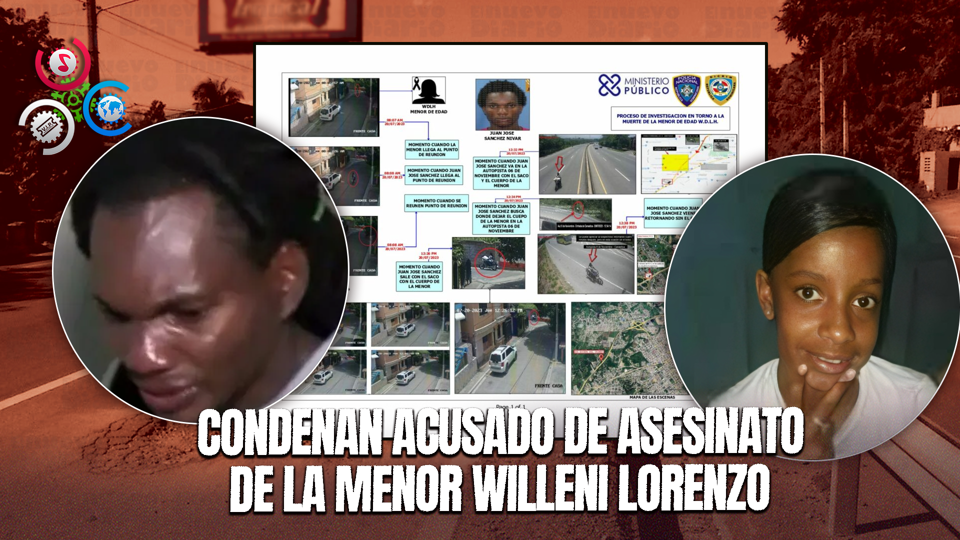 Tribunal Condenan A 20 Años Hombre Que Violó Y Descuartizó Niña En San Cristóbal