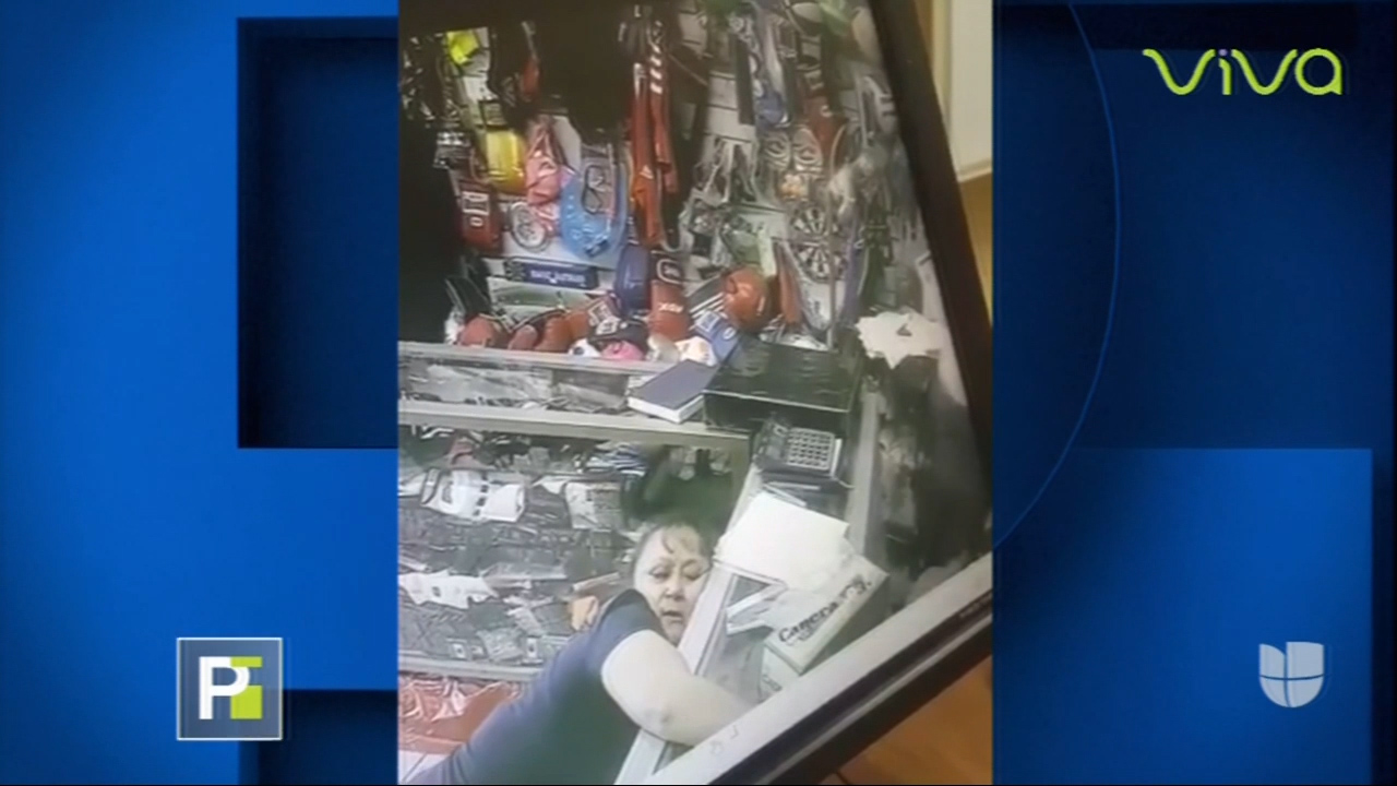 Brutal Ataque De Un Atracador Contra Dueña De Un Negocio En México