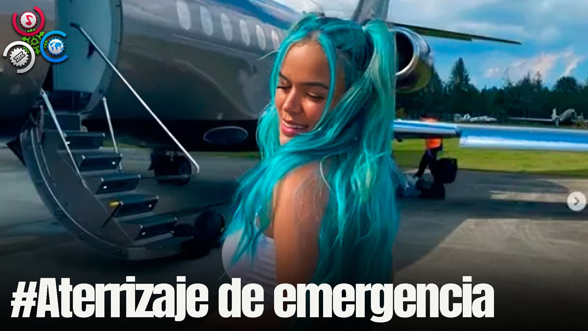 Avión Que Aterrizó De Emergencia Con Karol G Es De Helidosa