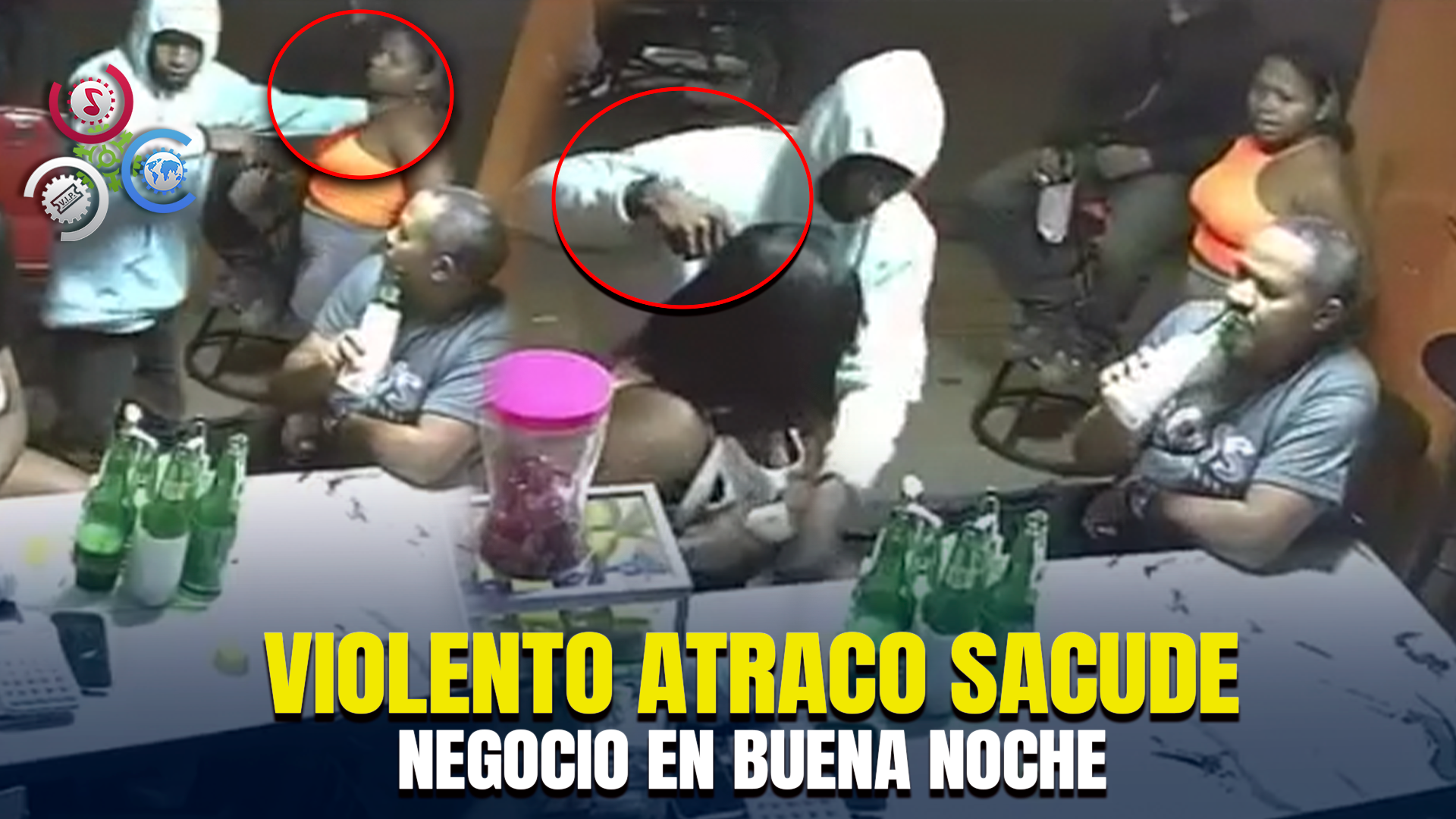 ¡Terror En Colmadón! Encapsulados Ahorcan A Mujer Durante Atraco Armado