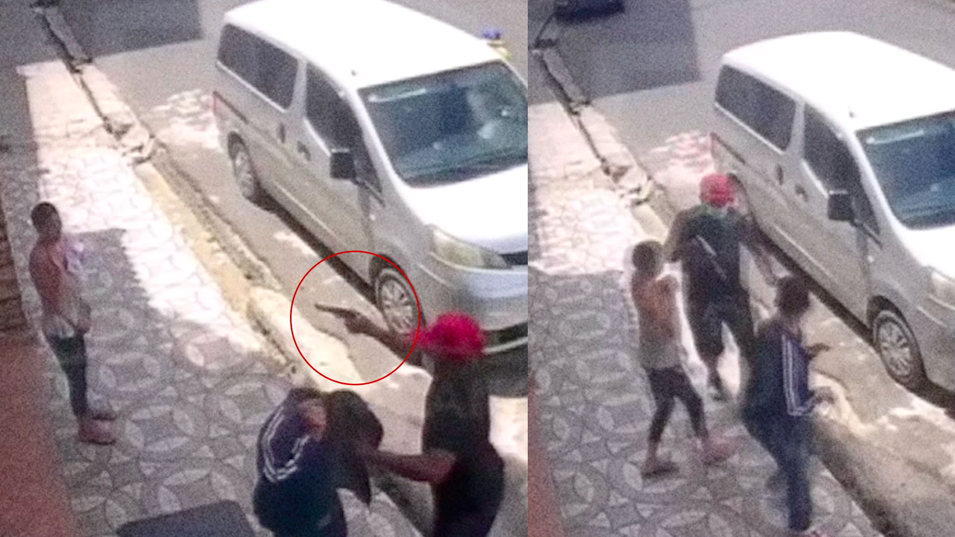 Dos Personas Iban En La Calle Y Un Motorista Los Acorraló; Pasa Esto