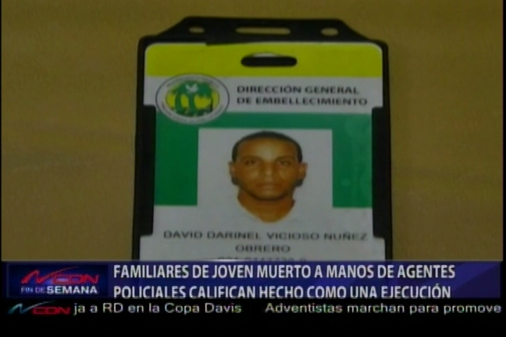 Familiares De Joven Autista Asesinado A Quemaropa Por Agente De La PN En Santiago, Califican El Hecho Como Una Ejecución