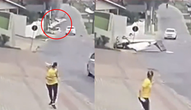 Avioneta Se Estrella En Plena Calle Y No Creerás El Resultado