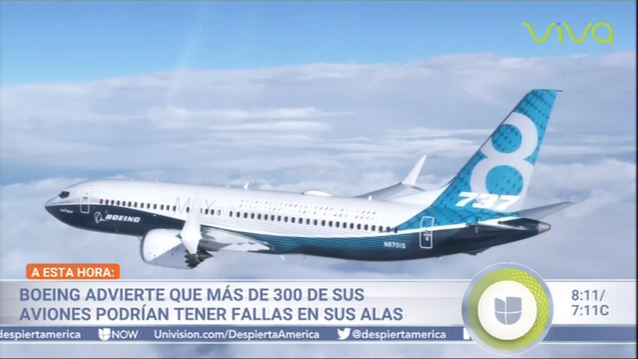 Boeing Advierte Que Más De 300 De Sus Aviones Podrían Tener Fallas En Sus Alas