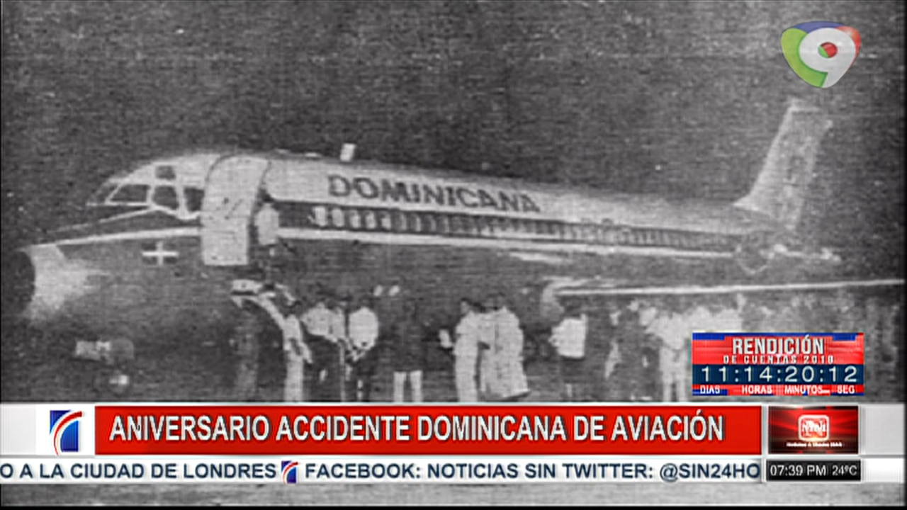 Aniversario Del Accidente De Dominicana De Aviación