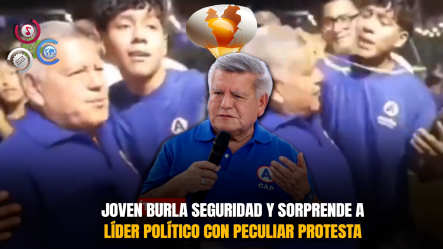 Joven Explota Huevo En La Cabeza Del Candidato Presidencial De Perú Durante Acto Público