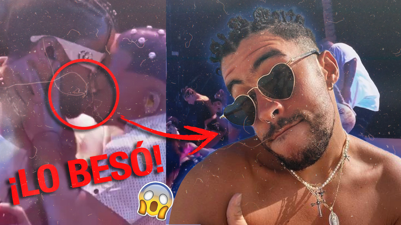 ¡BAD BUNNY BESÓ A UN BAILARÍN EN SU PRESENTACIÓN DE LOS VMAS!